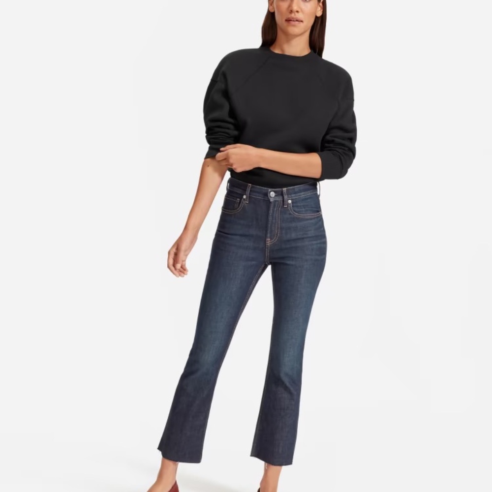 Everlane The Kick Crop Jean 29R